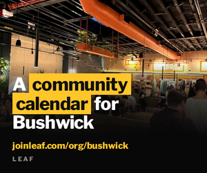 Leaf, the free community calendar for Bushwick