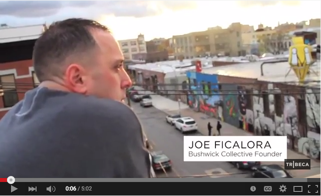 Tribeca Film Published a Short Film About The Bushwick Collective