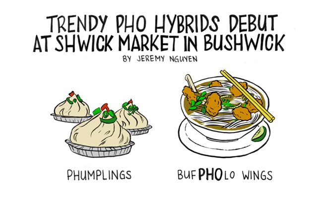 Phumplings Spawn More Trendy Pho Hybrid Foods [COMIC]
