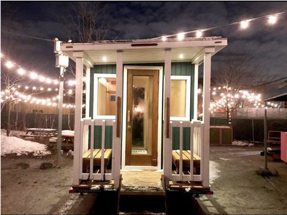 Get Your Hygge On This Fall In An Outdoor Mobile Sauna At Nowadays