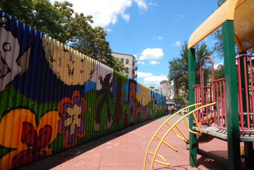 Help Prepare a Bushwick Playground for a New Mural!