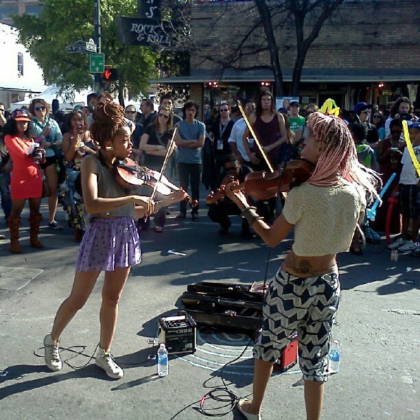 SXSW Day 2: Lakes, Art Installations, Dueling Violinists & More!