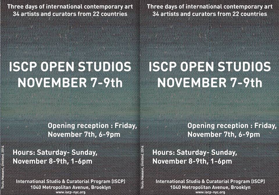 2014 Open Studios is Not Over Yet – ISCP Fall Open Studios is this Weekend