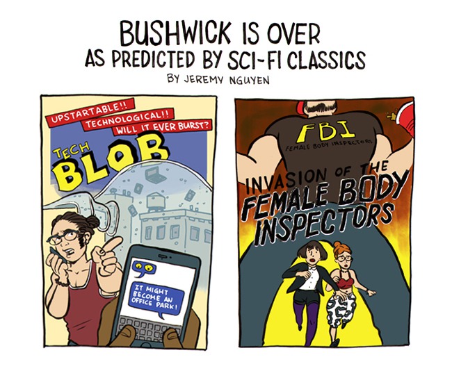 Bushwick is OVER, As Predicted by Science Fiction Classics [COMIC]
