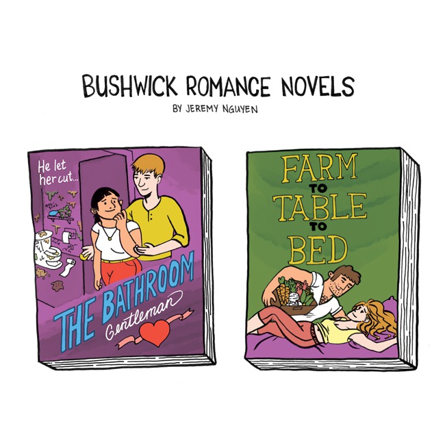 Bushwick Romance Novels to Read This Valentine’s Day [COMIC]