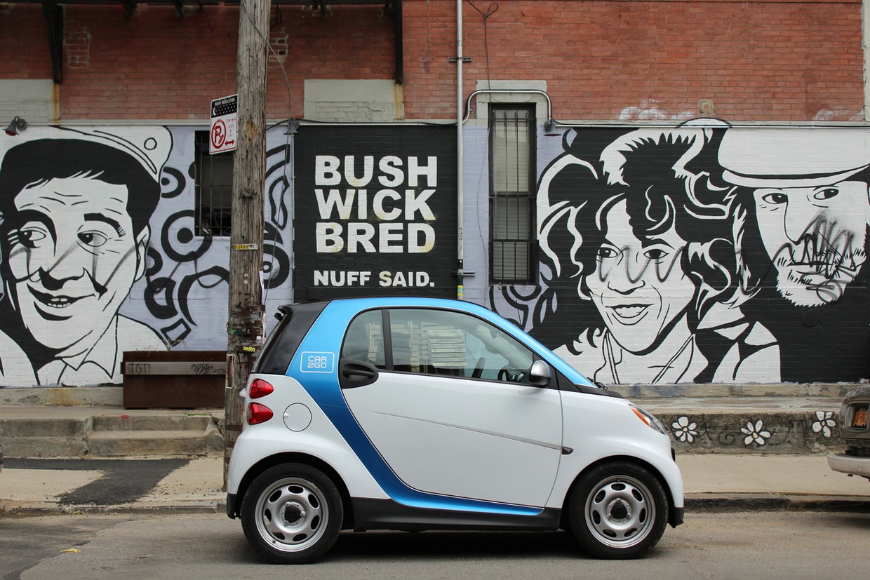 Drive Teeny Tiny Smart Devils: Car2Go Expanded to Bushwick