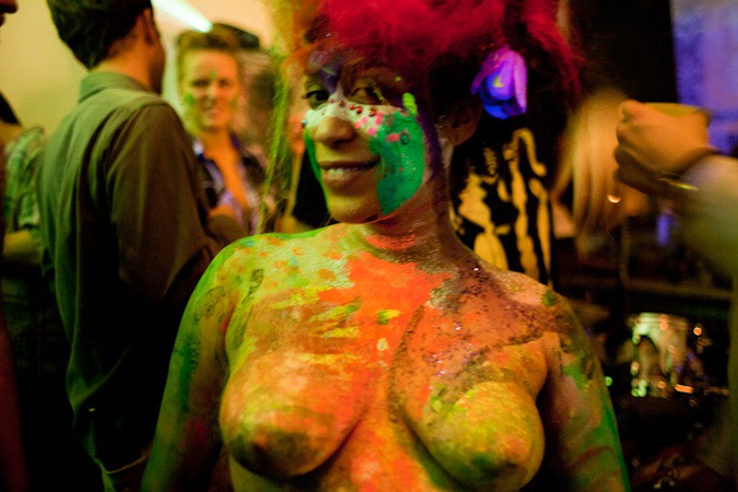 Photos from Naked Painting Party