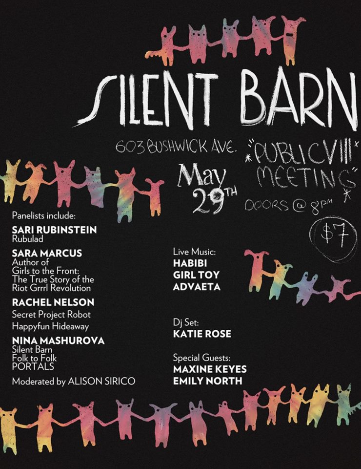 Women in DIY Panel at Silent Barn Next Week