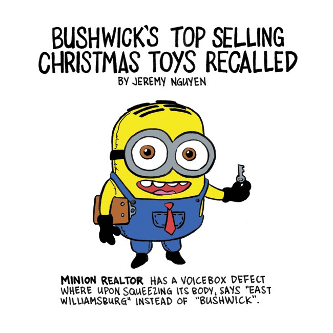 Bushwick’s Hottest Toys of Christmas Recalled [COMIC]
