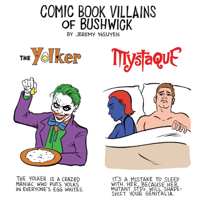 The Yolker and Other Comic Book Villains of Bushwick Strike Again! [COMIC]
