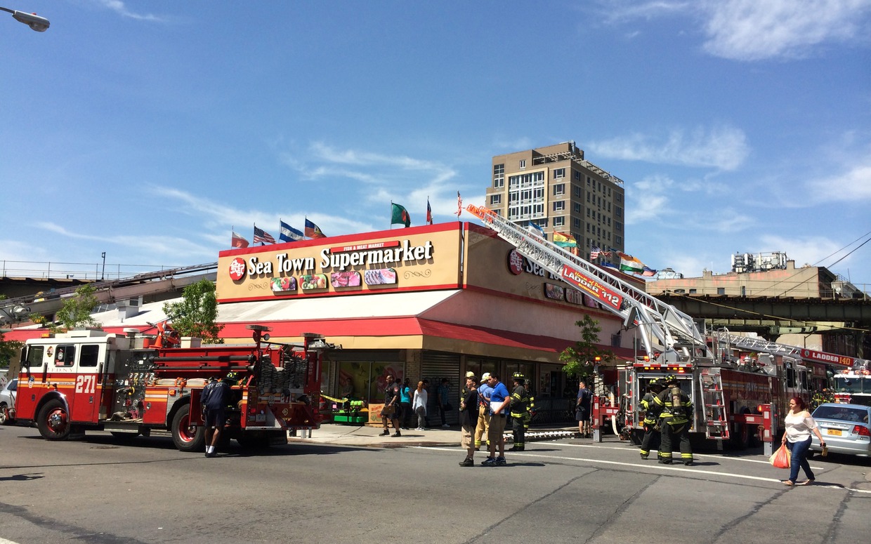 Memorial Day Brought Fire to Sea Town Supermarket in Bushwick