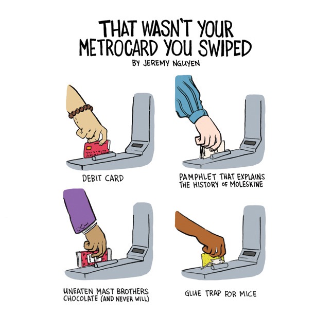 That Wasn’t Your MetroCard You Swiped [COMIC]
