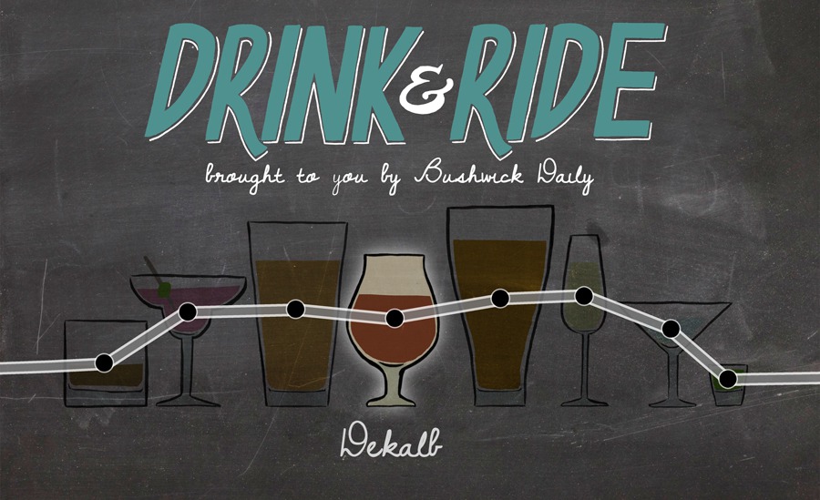 Drink & Ride: 3 Bars by the Dekalb L Train Stop