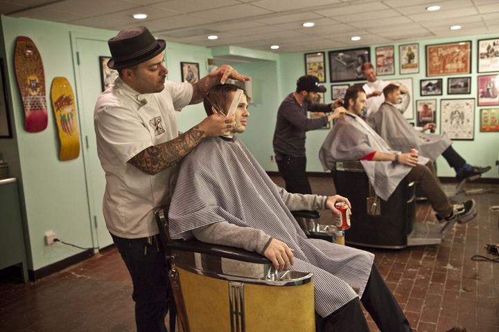 What’s the Status of Hipster Beards and Other Manly Things at The Stepping Razor Barbershop