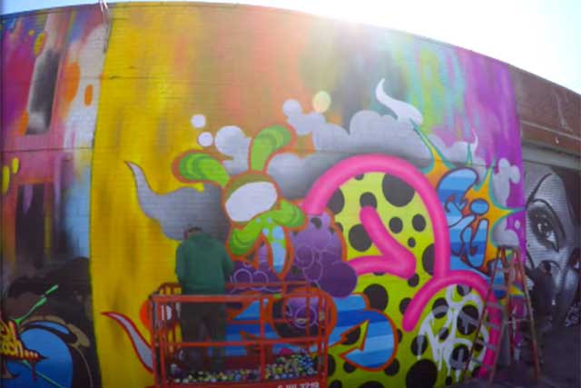Watch This Stunning Time Lapse of the Making of a Bushwick Collective Piece