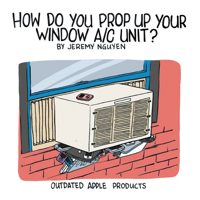 Your AC Unit Will Fall Out Your Window Without This Stuff [COMIC]
