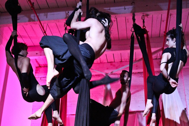 Your Heart Will Skip a Beat. Last Chance to See Immersive Aerial Theatrical Production Starring… Satan