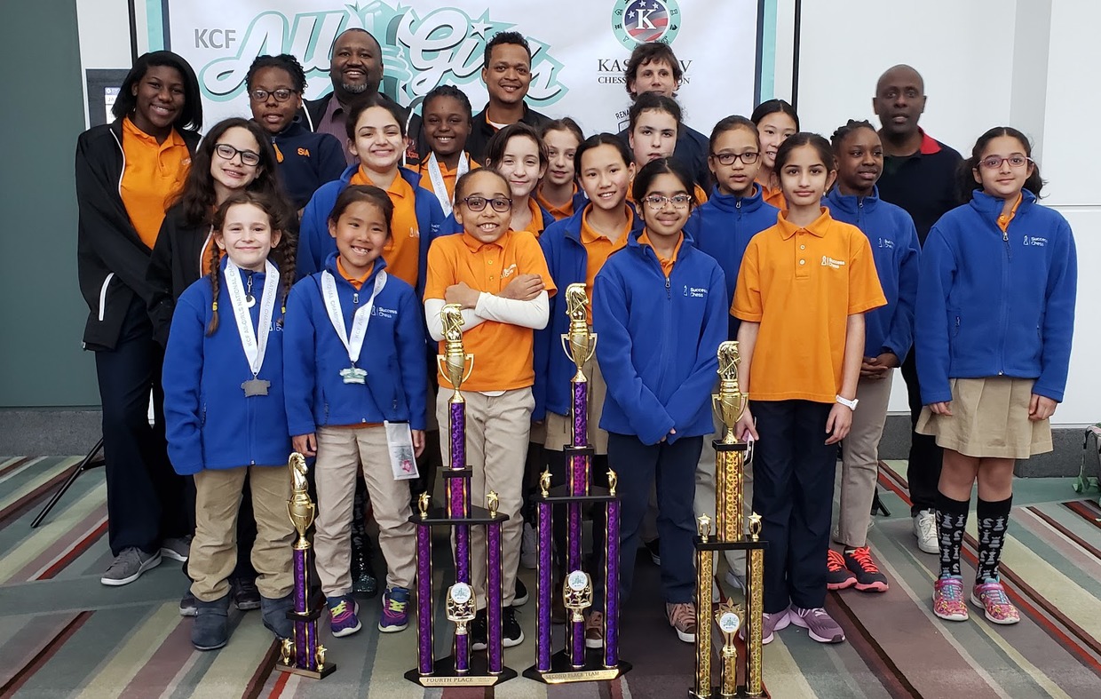 Bed-Stuy’s Eighth Grade Girls Excel at National Chess Championships and Win Second Place