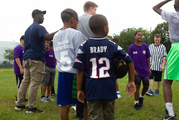 North Brooklyn Cops and Kids Bond Over NYPD’s Flag Football Initiative