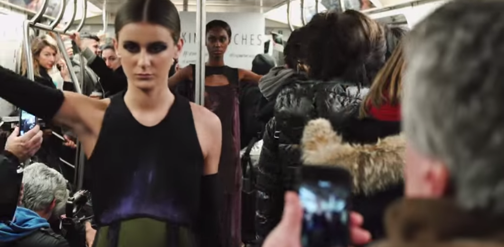 Bushwick-Based Fashion Designer Transformed the L Train into a Fashion Show [Video]