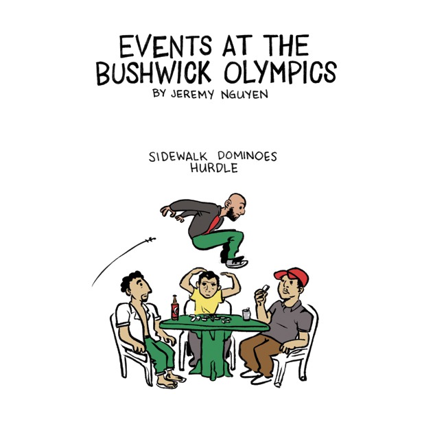 Events at the Bushwick Olympics [COMIC]