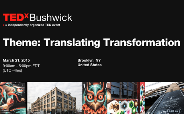 Polyamory, Meditation & Gentrification: TEDxBushwick Finally Announced its Speakers