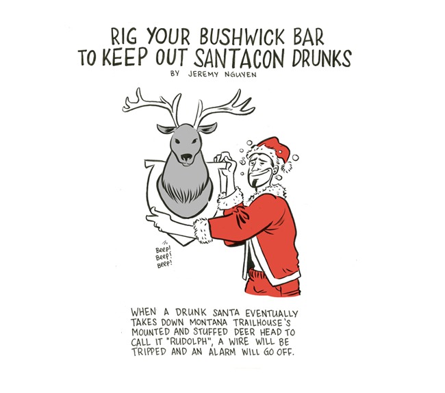 SantaCon Drunks Need to be Dealt With, Home Alone-style [COMIC]