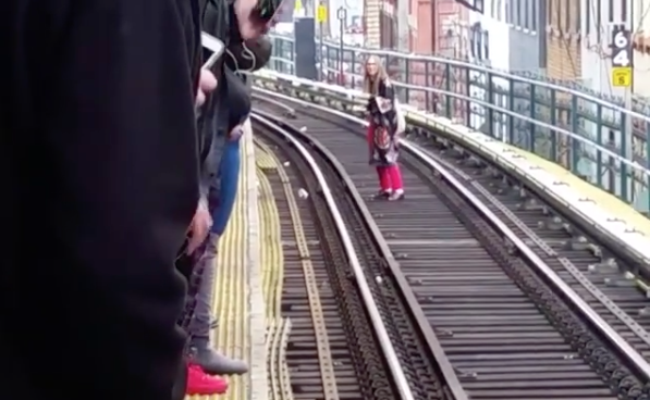 A Twitter Uproar Follows After a Woman Got Onto the Tracks at the Myrtle-Broadway Stop