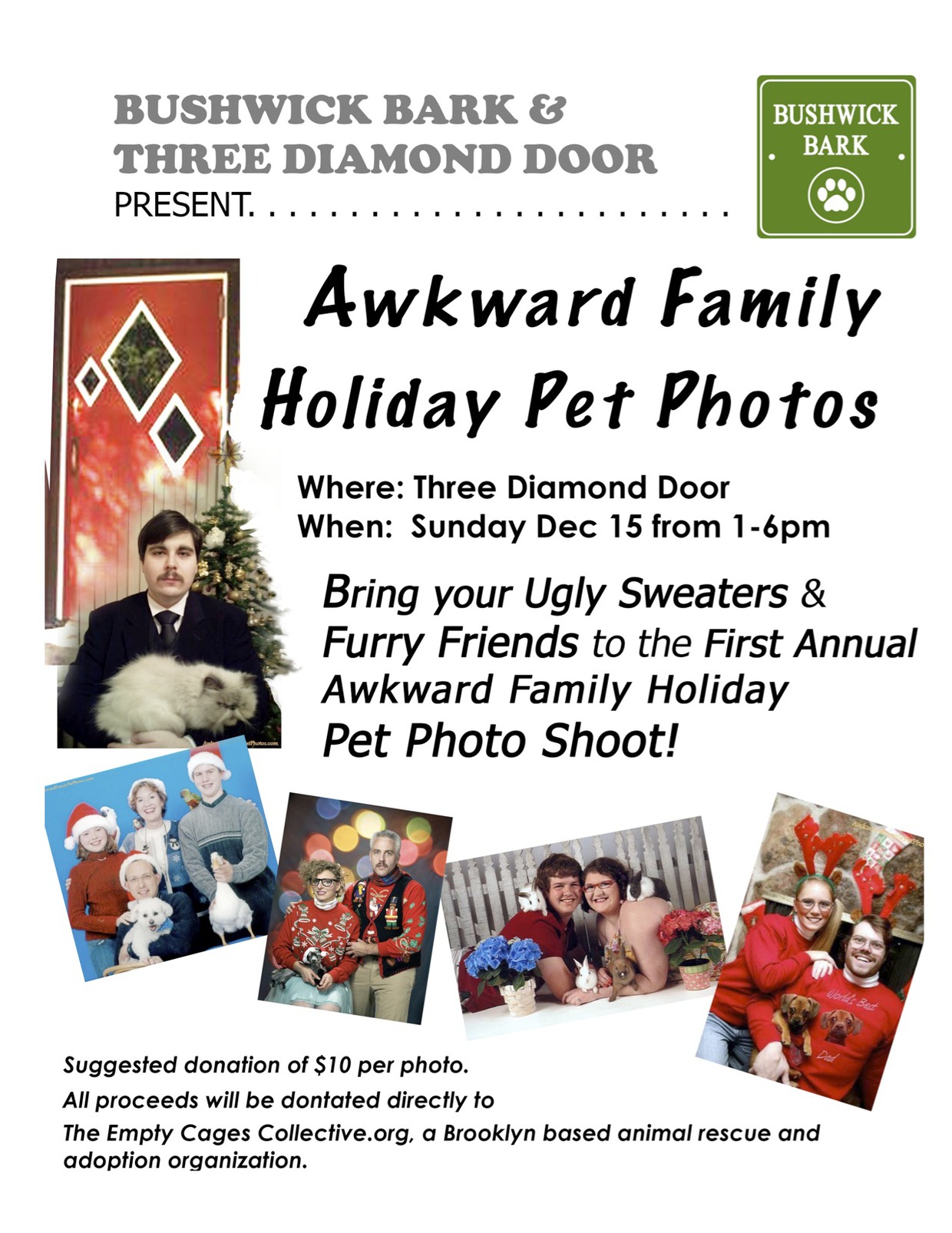 Save the Date for Awkward Family Pet Photo Shoot This Sunday