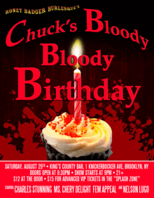 Bloody Burlesque Show at Kings County This Friday Night