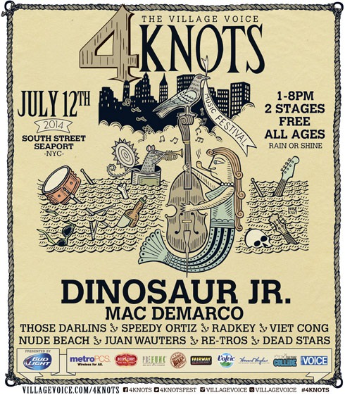 Chill Vibes Return to South Street Seaport This Saturday With 4Knots