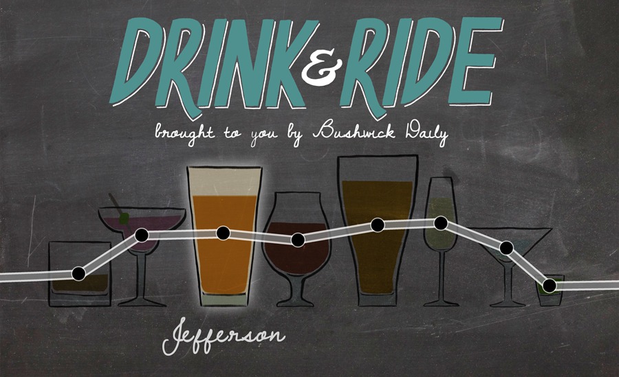 Drink & Ride: 5 Bars by the Jefferson L Train Stop