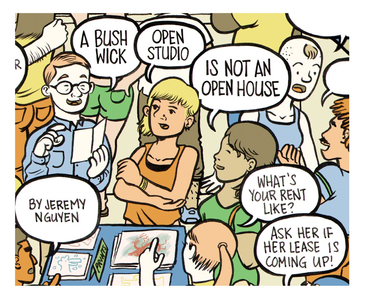 An Open Studio in Bushwick is Not an Open House [COMIC]
