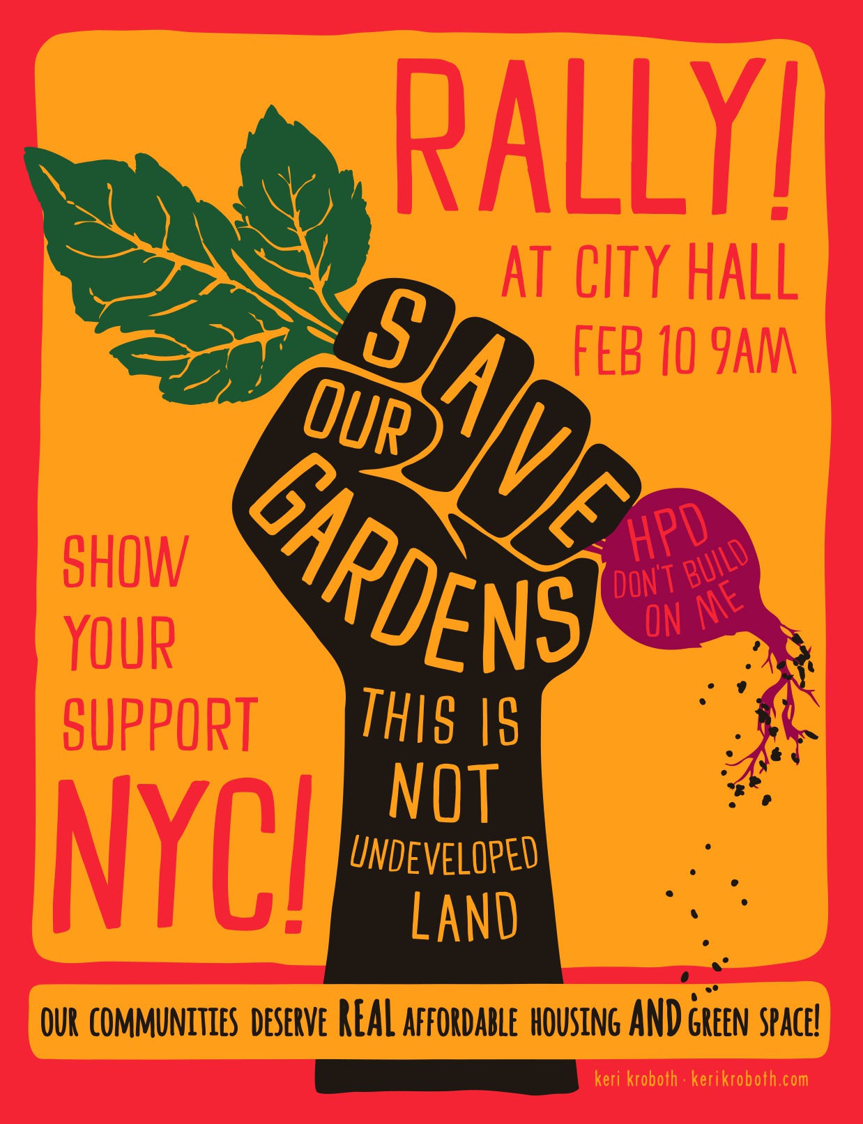 NYC Community Gardens are in Danger: Bushwick’s El Garden to Rally for Survival at City Hall Tomorrow