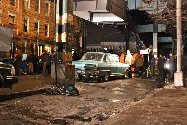 Filming of Fox Show “Gotham” Overtook Palmetto St in Ridgewood Last Week