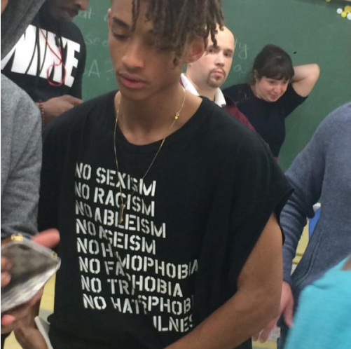 Jaden Smith Visited Bushwick High School and Gave Away Clothes