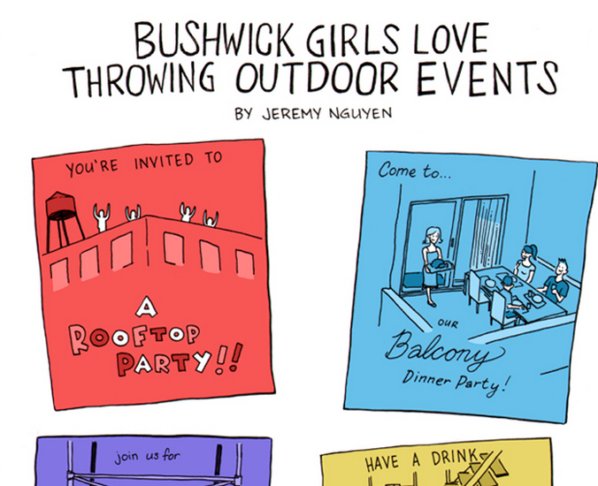 Bushwick Girls Love Outdoor Events [Comic]