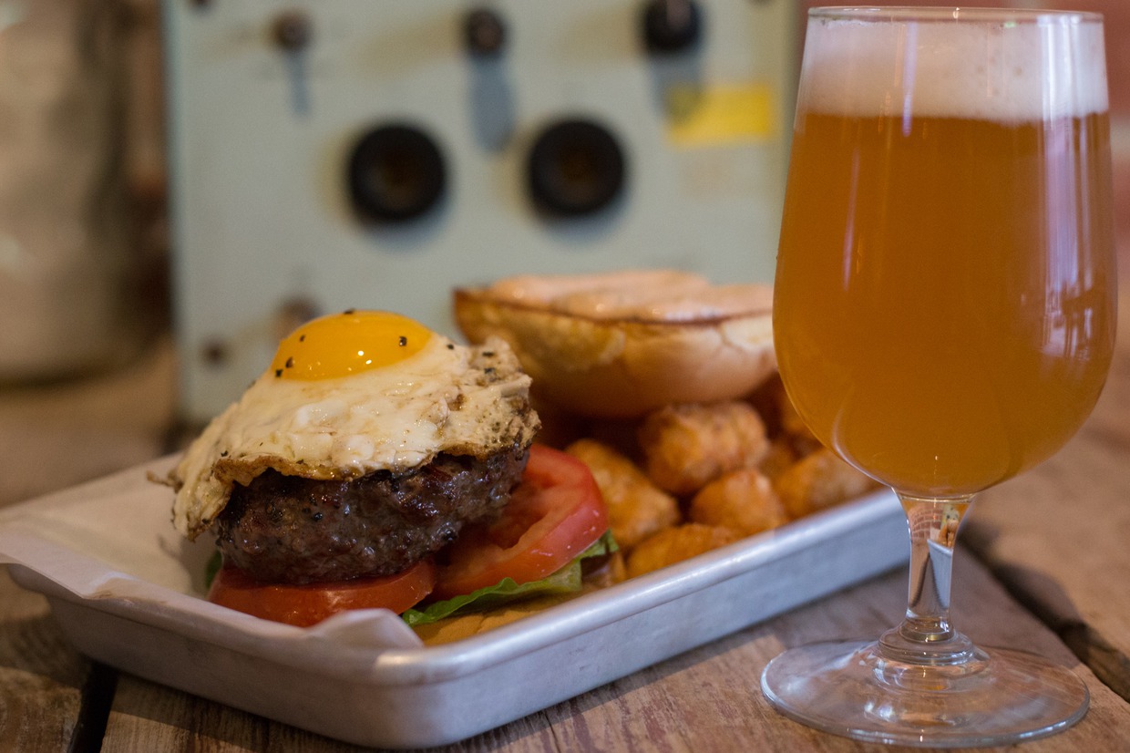 The $9 Burger & Beer Special at Lantern Hall Can’t Be Beat