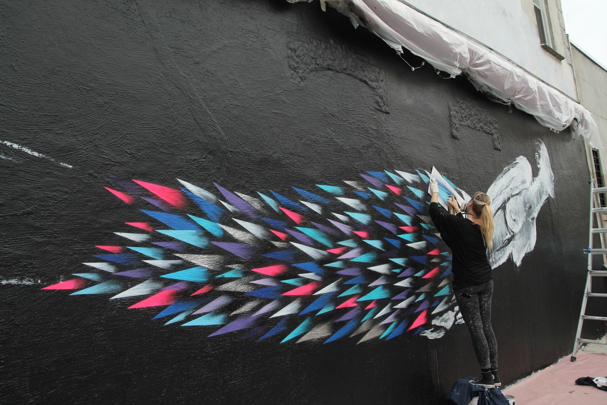 Exclusive: First Look at the Varet Wall’s Newest Mural in Bushwick