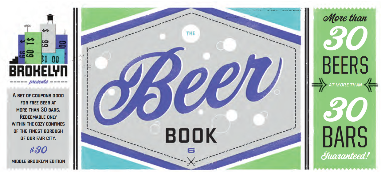 Grab your Brokelyn Beer Books now!