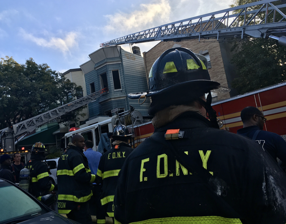 Squatters May Have Started the Fire That Engulfed a Halsey Street Home This Morning