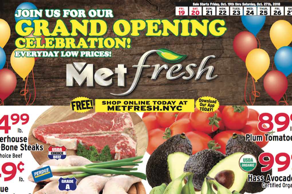 New Met Fresh Supermarket Is Opening This Week Near The Knickerbocker Avenue M Stop