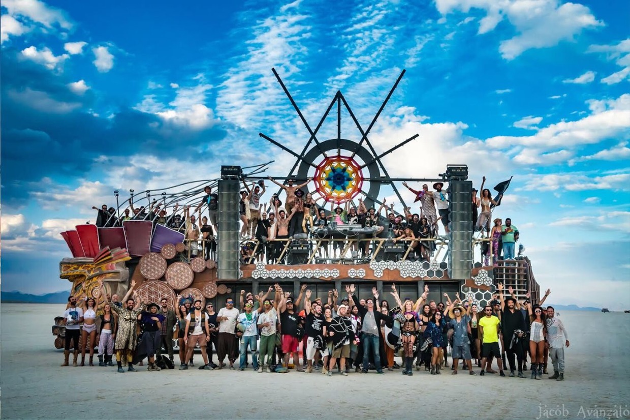Burning Man Art Can, ‘Mayan Warrior’ Makes East Coast Debut at Brooklyn Mirage