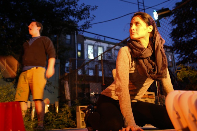 Your Perfect Fall Experience Tonight: Thrilling Theater Play in a Bushwick Backyard (Free & BYOB)