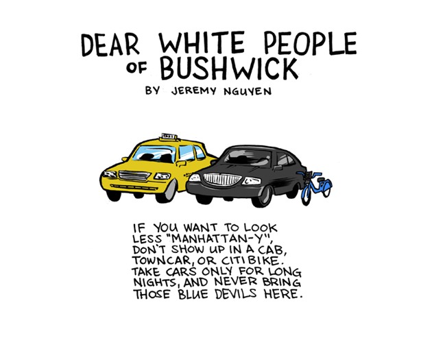 Dear White People of Bushwick [Comic]