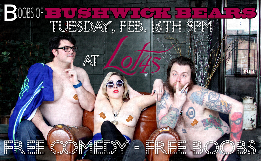 [NSFW] Get an Eyeful at This Raunchy, Topless Bushwick Comedy Night