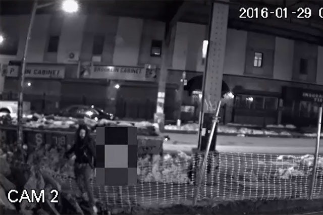 Police Seek Man Filmed Writing “Die Yuppies” & Drawing a Swastika At Bushwick Construction Site