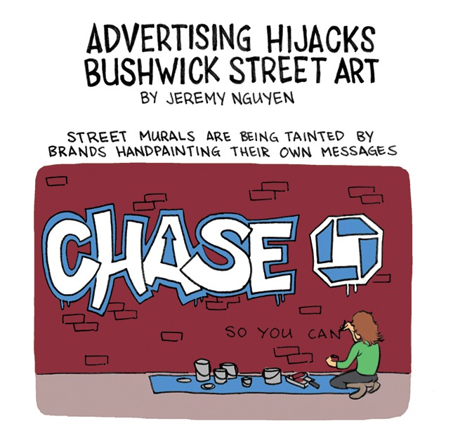 Advertising Hijacks Bushwick Street Art [Comic]