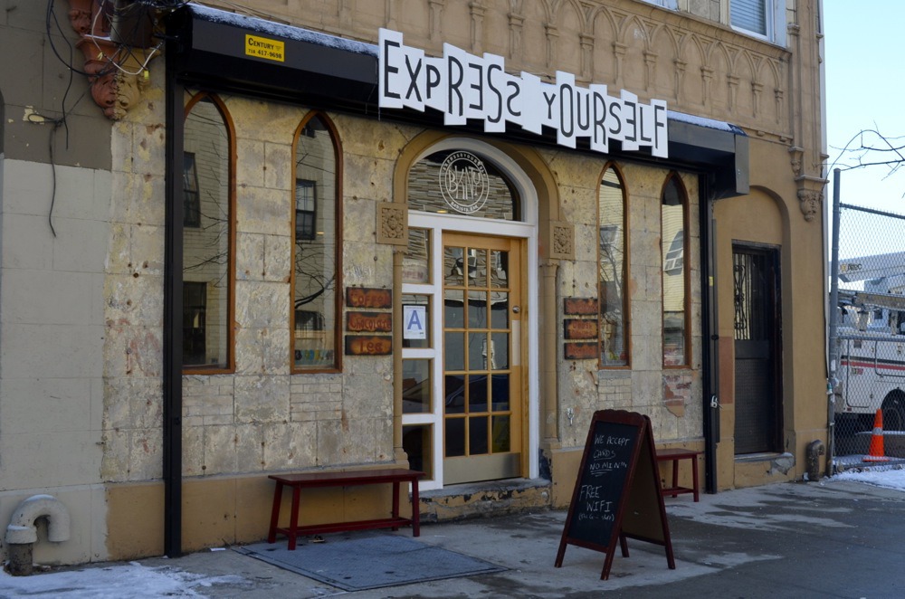 Express Yourself Barista Bar: Espresso and Activism Instead of Funeral Home