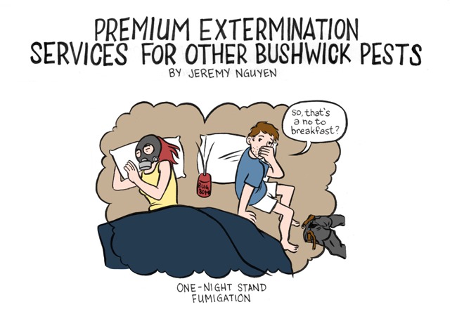 Exterminate Other Bushwick Pests With These Methods [Comic]